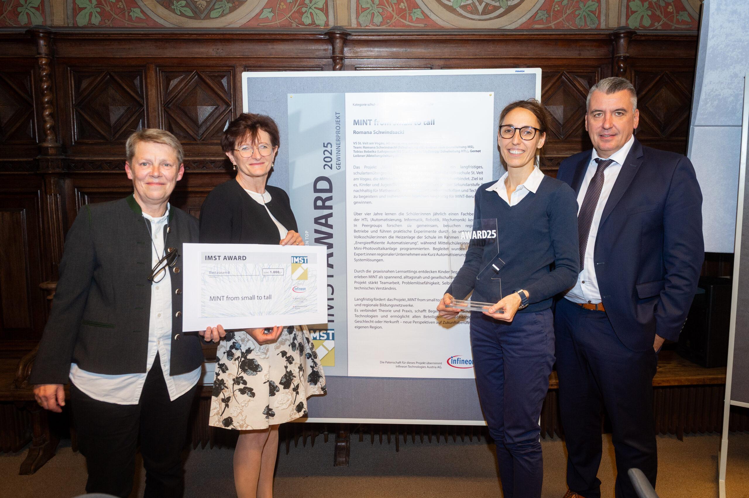 Preisverleihung des IMST-Awards 2025