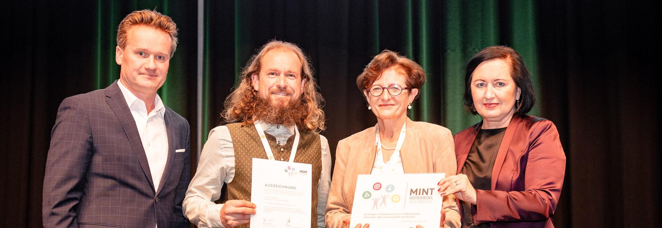 MINT-Gütesiegel für die HTBLA Kaindorf