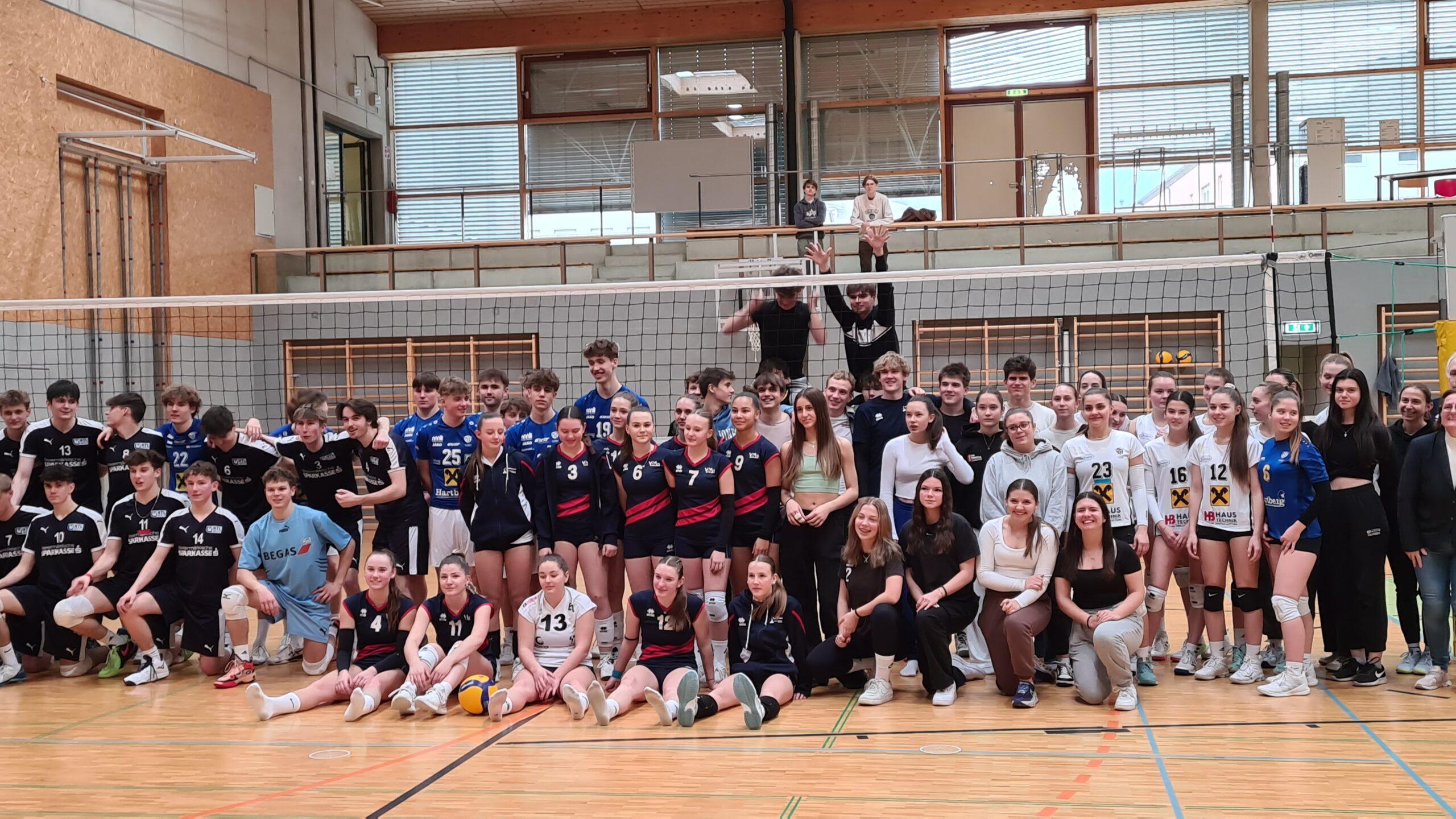3.PLATZ BEI DEN OBERSTUFENMEISTERSCHAFTEN VOLLEYBAL-BURSCHEN CHAMPIONSCUP 2024