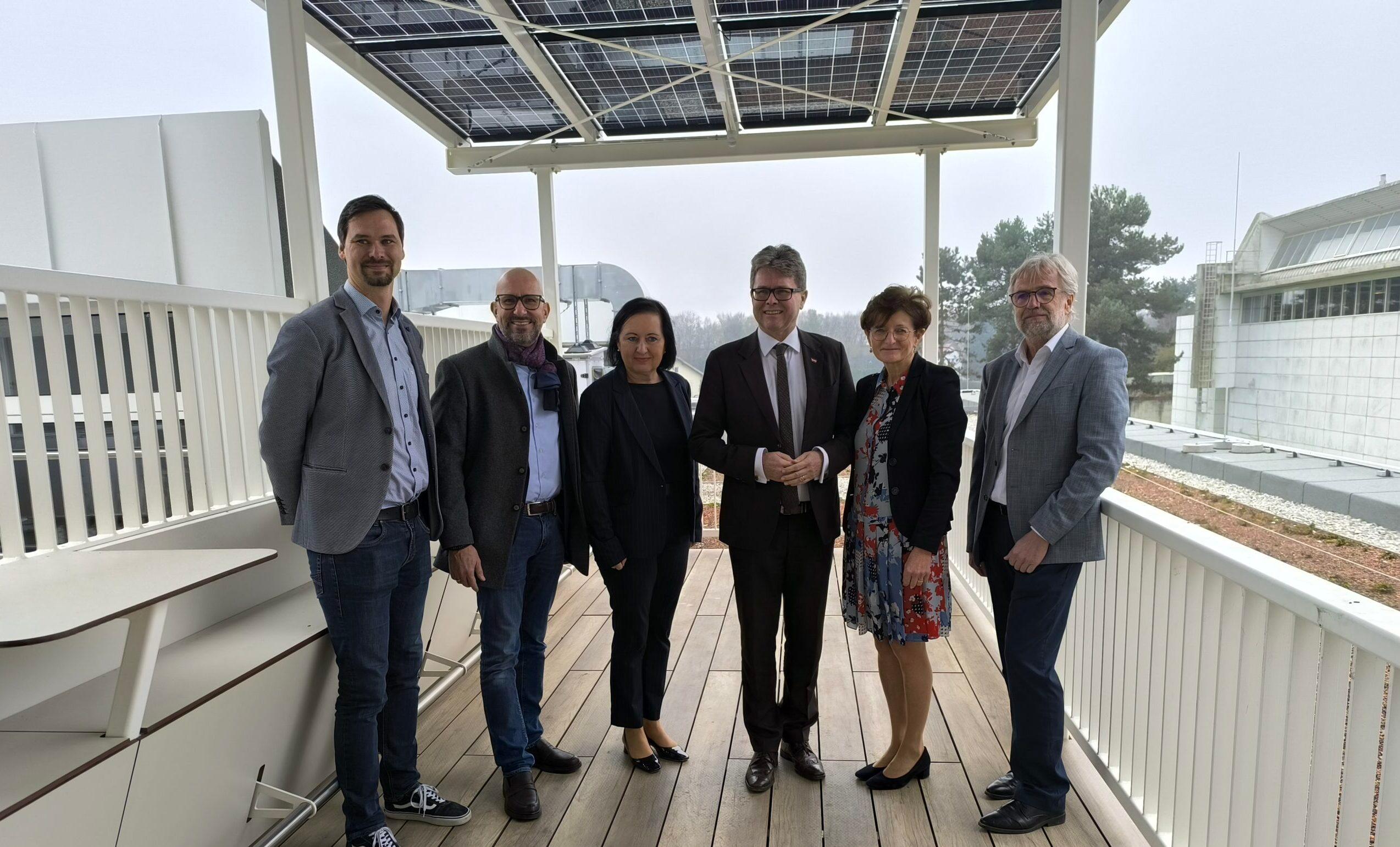 Bundesminister Dr. Martin Polaschek zu Gast in unserer Schule